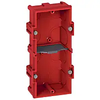 Boîte d'encastrement double maçonnerie Legrand P. 40 mm