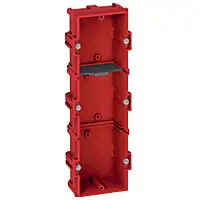 Boîte d'encastrement triple maçonnerie Legrand P. 40 mm