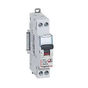 Disjoncteur Phase + neutre 10A Legrand