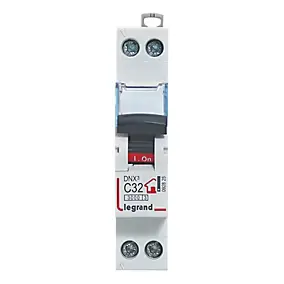 Disjoncteur Phase + neutre 32A Legrand