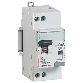 Disjoncteur différentiel type AC 30mA - 20A Legrand