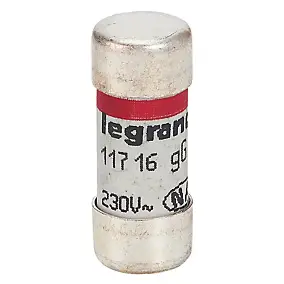 3 fusibles céramique Legrand 10.3 x 25.8 mm avec voyant