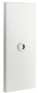 Porte blanche pour coffret 4 rangées "Drivia"