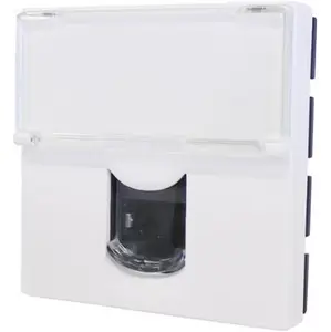 Prise Ethernet RJ45 2 modules catégorie 6 "Mosaic"