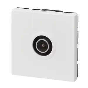 Prise TV mâle 2 modules "Mosaic"