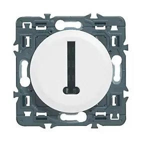 Mécanisme de prise téléphone 8 contacts en T Legrand Céliane blanc