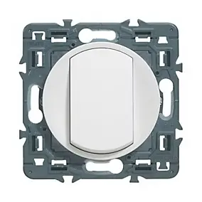 Mécanisme de poussoir Legrand Céliane 6A blanc