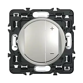 Mécanisme d'interrupteur variateur de lumière Legrand Céliane titane 300W