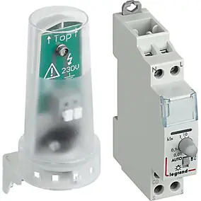 Interrupteur crépusculaire modulaire Legrand