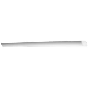 Corniche baguette pour murs et plafonds en polystyrène extrudé, L. 2 m 20x20 mm