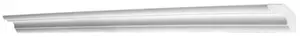 Corniche baguette pour murs et plafonds en polystyrène extrudé, L. 2 m 30x30 mm