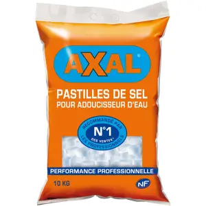 AXAL Pastilles sel adoucisseur d'eau 10kg