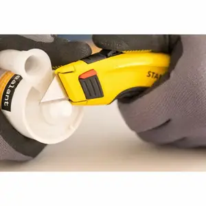 Couteau à lame rétractable pour usage intensif + 5 lames