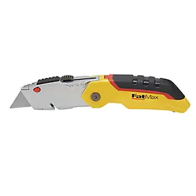 Couteau rétractable Stanley Fatmax jaune