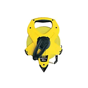 Mètre ruban mesure longue - mesure L.60m x l.12,7mm - non magnétique - marquage simple face - Stanley 2-34-775