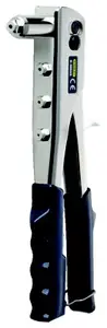 Pince à riveter professionnelle 90 °pour rivets aluminium et acier Ø 2/3/4/5 mm