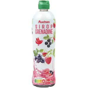 SIROP GRENADINE AUCHAN