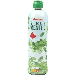 SIROP MENTHE AUCHAN