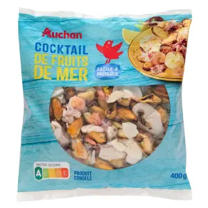 COCKTAIL DE FRUITS DE MER CONGELÉ AUCHAN