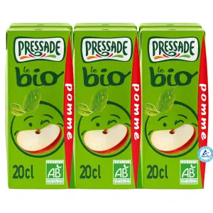BIO NECTAR DE POMME PRESSADE