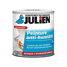 Revêtement étanche à base de résine pliolite pour caves et sous sols Julien satin blanc satiné 0,5L