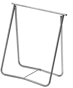 Tréteau pliant en acier galvanisé multi-usage 74x74 cm