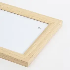 Cadre photo MDF effet chêne, Ariane Pixi - Cadre décoratif moderne 24 x 30 cm
