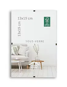 Cadre sous-verre Ariane Home l.13 x H.19 cm