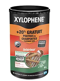 Traitement Poutres & Charpentes Xylophene 5L +20% gratuit