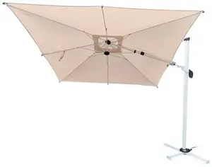 Parasol déporté "Vienna" - L. 300 x I. 297 x H. 253 cm