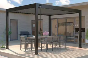 Pergola en aluminium lames orientables 3 X 3M