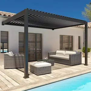 Pergola adossée 4x3 m