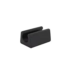 Embout de protection en plastique noir Cime vendu par 4 pièces