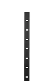 Crémaillère pour étagère l. 1,4 cm en aluminium Cime