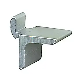 8 taquets pour crémaillères aluminiun argent