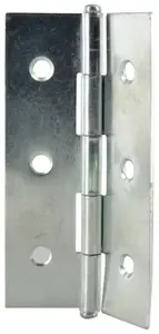 Charnière en acier zingué 40x70x1,2 mm