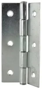 Charnière en acier zingué 45x80x1,2 mm