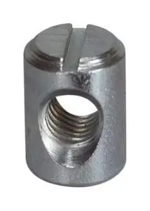 Vis plot d'assemblage en acier 6x50 mm pour meubles et caissons
