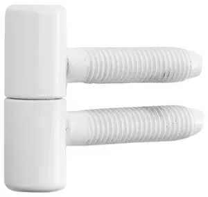 Fiche à visser en acier époxy blanc Ø 13 mm