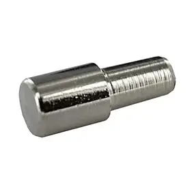 8 taquets à enfoncer acier chromé ø5 mm
