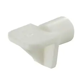 8 taquets à enfoncer plastique blanc ø6 mm