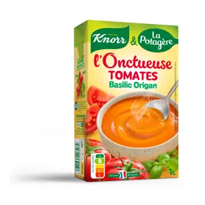 SOUPE L'ONCTUEUSE TOMATES BASILIC ORIGAN KNORR