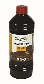 Liquide allume-feu Flam & Co en bouteille capacité 1 L