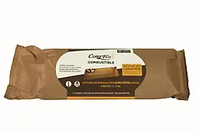 Bûche de cheminée Cosy Feu <10% – durée 2h – allumage instantané – faible cendre – sans odeur – idéale pour cheminée ou poêle – prêt à l’emploi