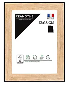 Cadre Newton noir l.13 x H.18 cm Ceanothe