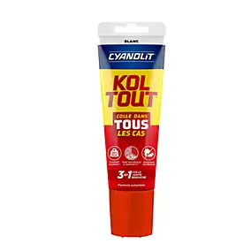 Colle Cyanolit Koltout blanc tube 125 ml