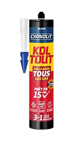 Colle Cyanolit Koltout Transparente cartouche 290 ml