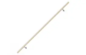 Kit main courante hêtre brut 2M Alumin'home