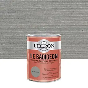 Badigeon meubles, poutres et boiseries Libéron aluminium 250ml