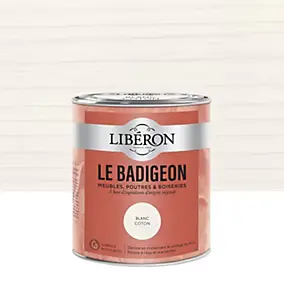 Badigeon meubles, poutres et boiseries Libéron blanc 750ml